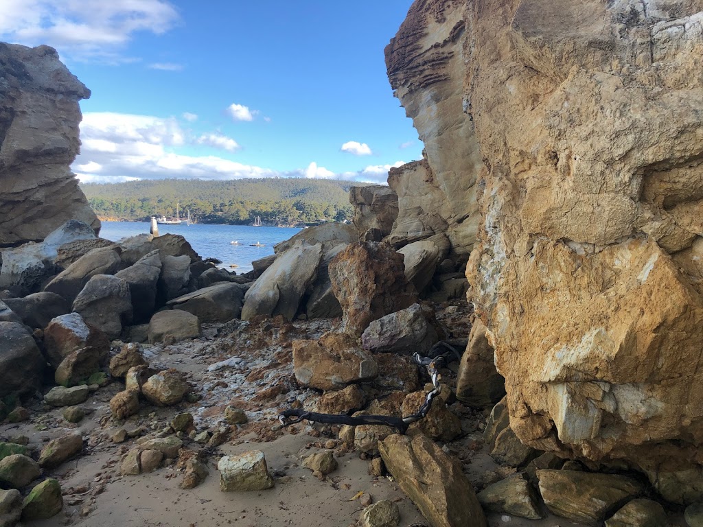Snug Beach | campground | Tasmania, Australia