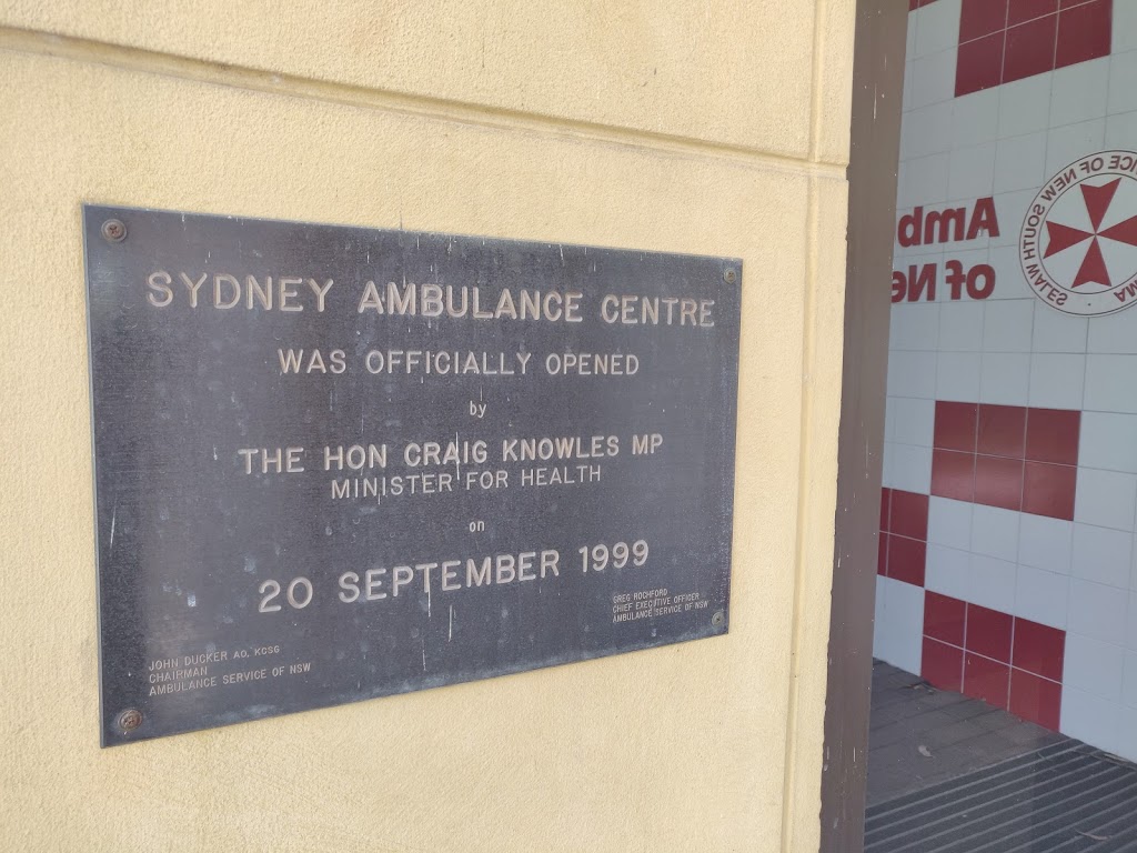 NSW Ambulance | 27 Garden St, Eveleigh NSW 2015, Australia | Phone: (02) 8396 5141
