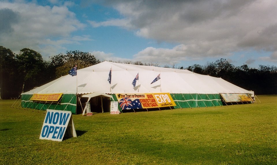 TENT OF PROMISE | 8 Kensington Dr, Withcott QLD 4352, Australia | Phone: 0412 511 115