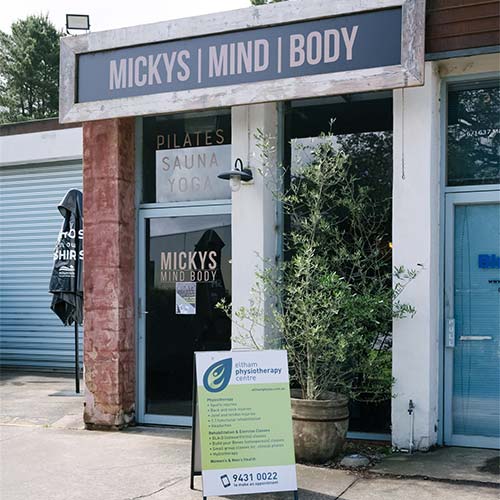 Eltham Physiotherapy Centre @ Mickys | 7/1637 Main Rd, Research VIC 3095, Australia | Phone: (03) 9431 0022