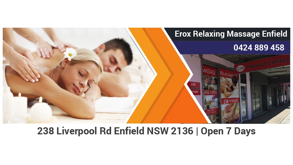 Erox Relaxing Massage Enfield | 238 Liverpool Rd, Enfield NSW 2136, Australia | Phone: 0424 889 458