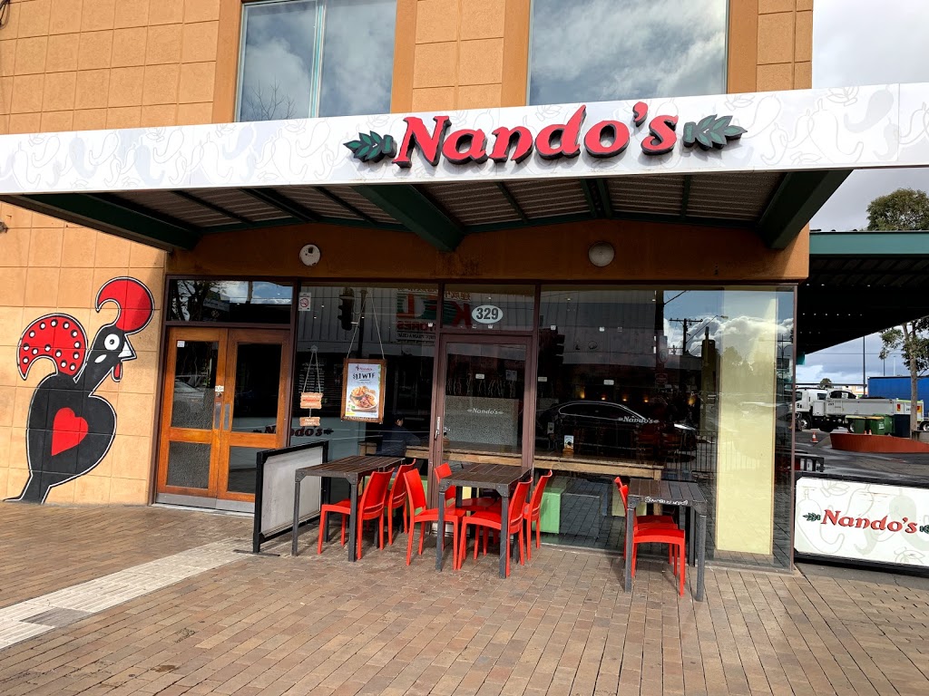 Nandos | restaurant | 2/329 Main Rd E, St Albans VIC 3021, Australia | 0393665044 OR +61 3 9366 5044