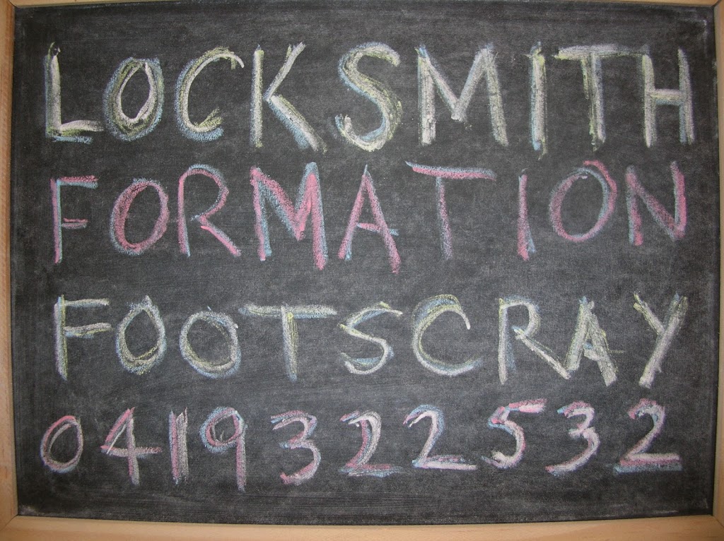 LOCKSMITHS FORMATION FOOTSCRAY | locksmith | 27 Youell St, Footscray VIC 3011, Australia | 0419322532 OR +61 419 322 532