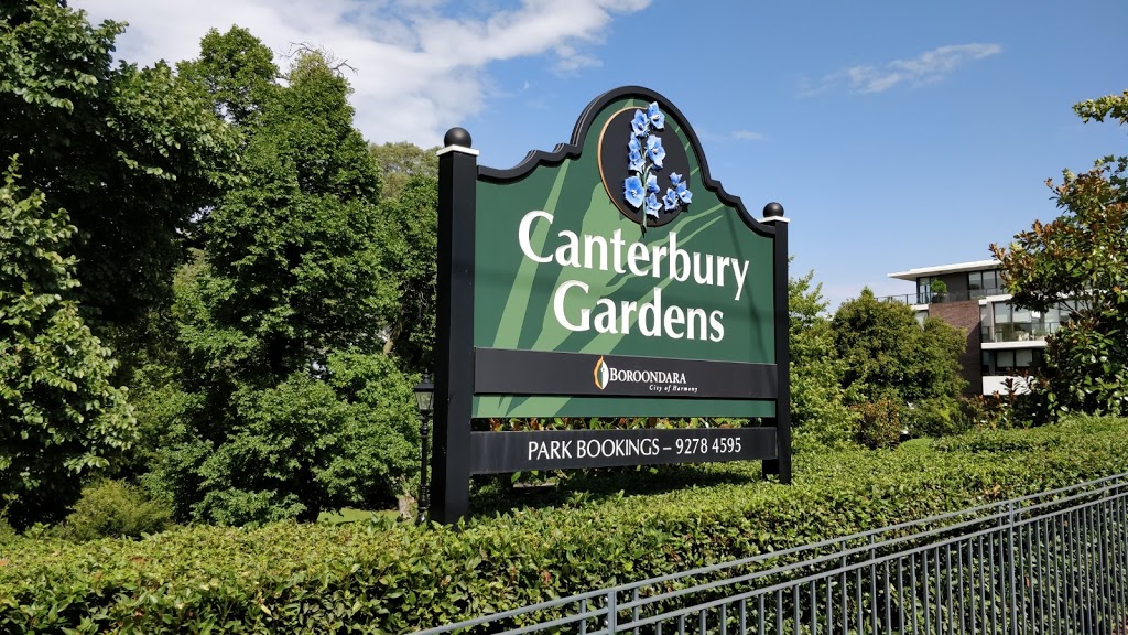 Canterbury Gardens | park | Canterbury VIC 3126, Australia | 0392784444 OR +61 3 9278 4444