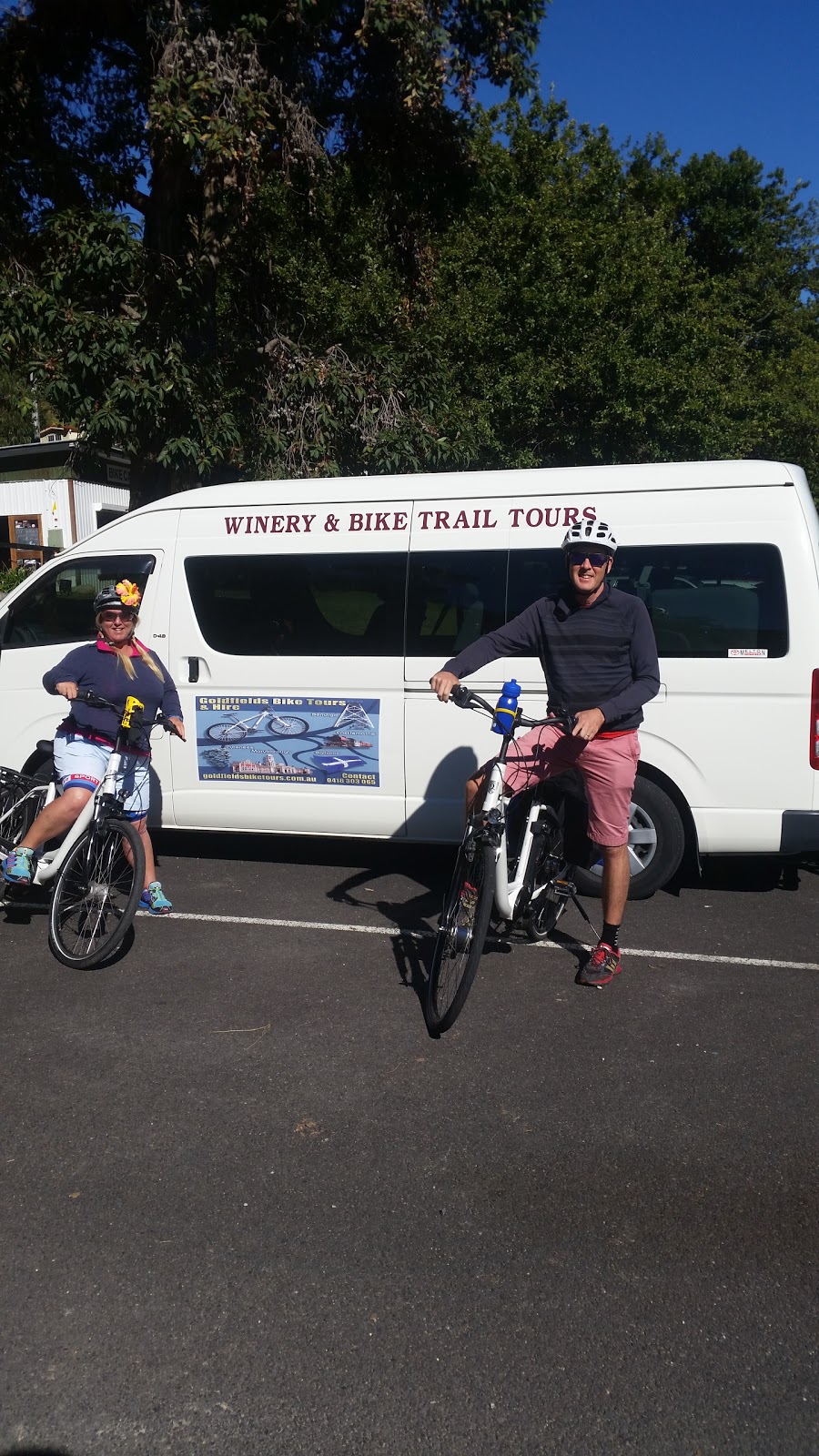 Goldfields Bike Tours | 184 Tindals Rd, Park Orchards VIC 3472, Australia | Phone: 0418 303 065