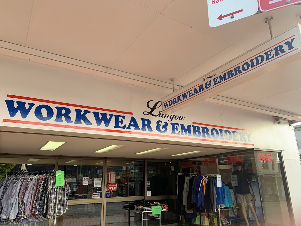 Lithgow Workwear & Embroidery | shoe store | 173-175 Main St, Lithgow NSW 2790, Australia | 0263512911 OR +61 2 6351 2911
