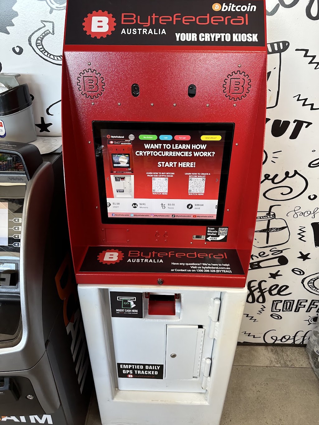 ByteFederal Australia Bitcoin ATM (Ultra Petroleum Edgeworth) | 780 Main Rd, Edgeworth NSW 2285, Australia | Phone: 1300 298 328