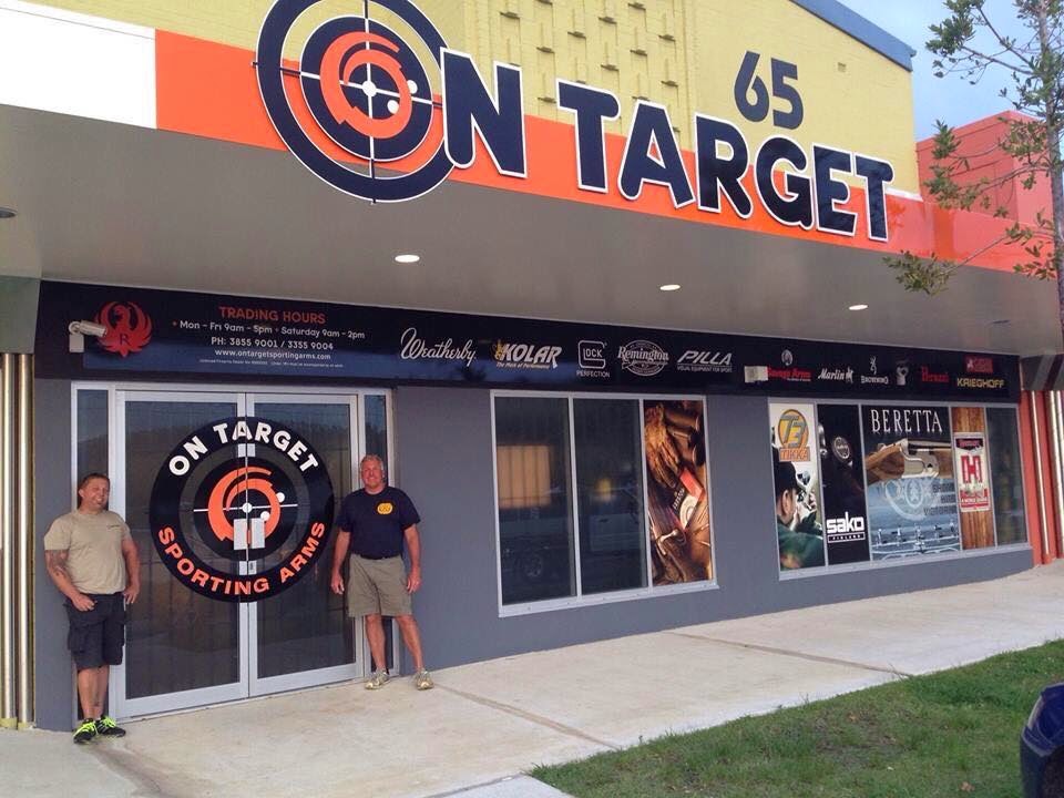 On Target Sporting Arms | 168 S Pine Rd, Enoggera QLD 4051, Australia | Phone: (07) 3855 9001