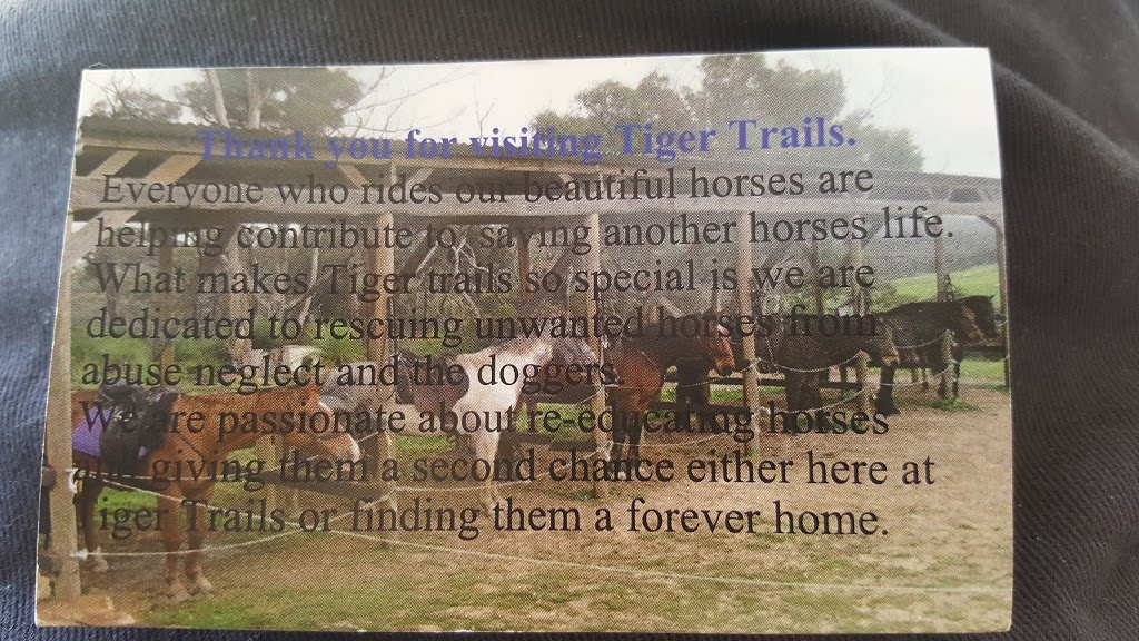 Tiger Trails | 2249 E W Two Hwy, Newland SA 5223, Australia | Phone: 0427 392 030