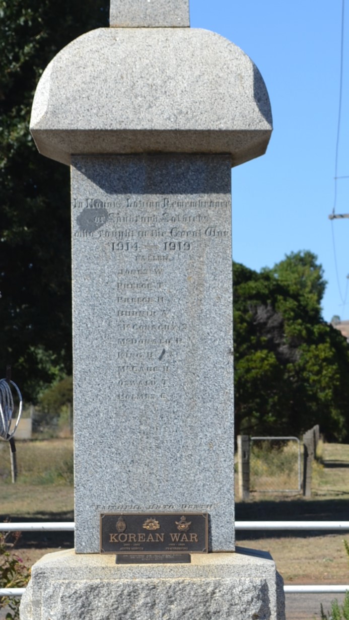 War memorial | park | Portland-Casterton Rd, Sandford VIC 3312, Australia