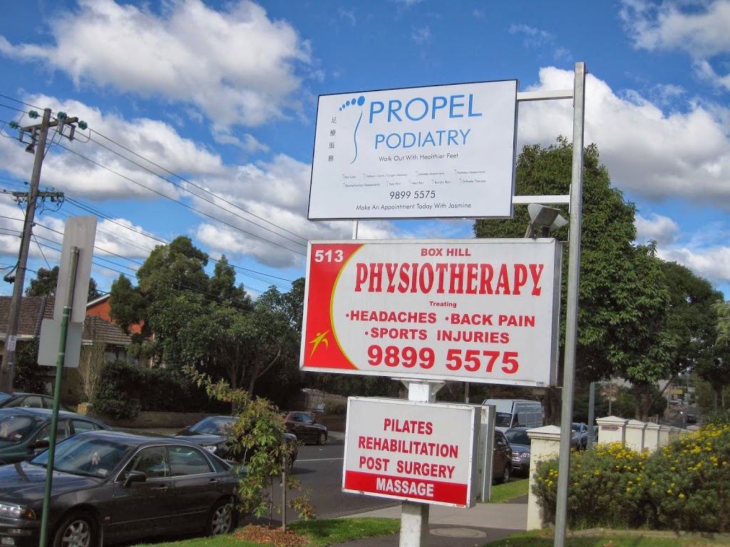 Propel Podiatry | doctor | 513 Station St, Box Hill South VIC 3128, Australia | 0398995575 OR +61 3 9899 5575