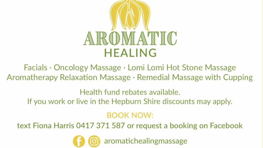 Aromatic Healing | health | 49 Suttons Ln, Glenlyon VIC 3461, Australia | 0417371587 OR +61 417 371 587
