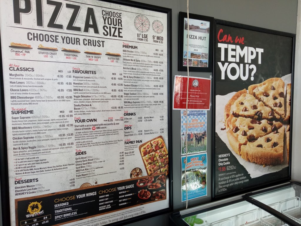 Pizza Hut Port Augusta | meal delivery | 23 Victoria Parade, Port Augusta SA 5700, Australia | 131166 OR +61 131166