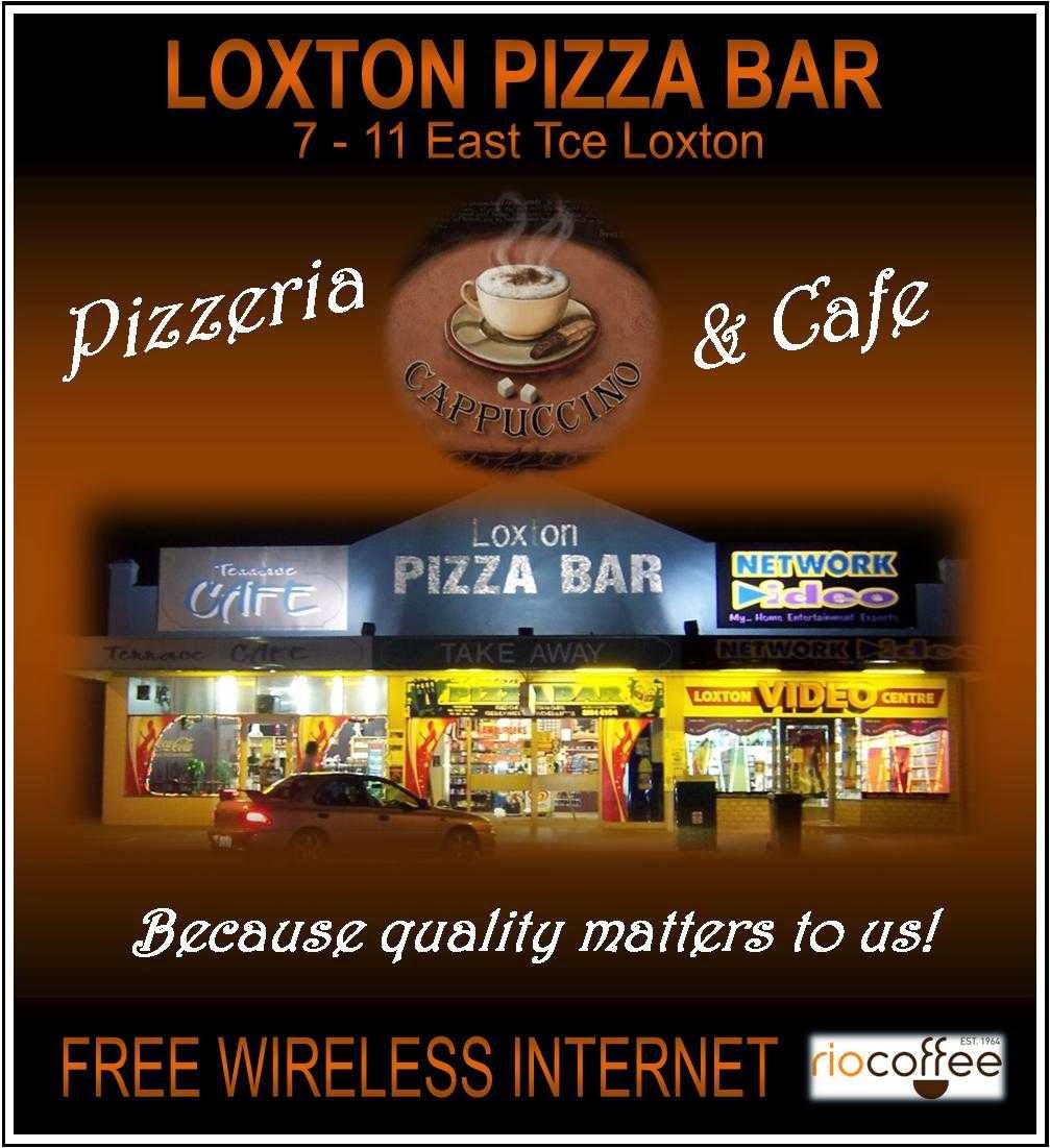 Loxton Pizza Bar & Network Video Centre | 9 East Terrace, Loxton SA 5333, Australia | Phone: (08) 8584 6104