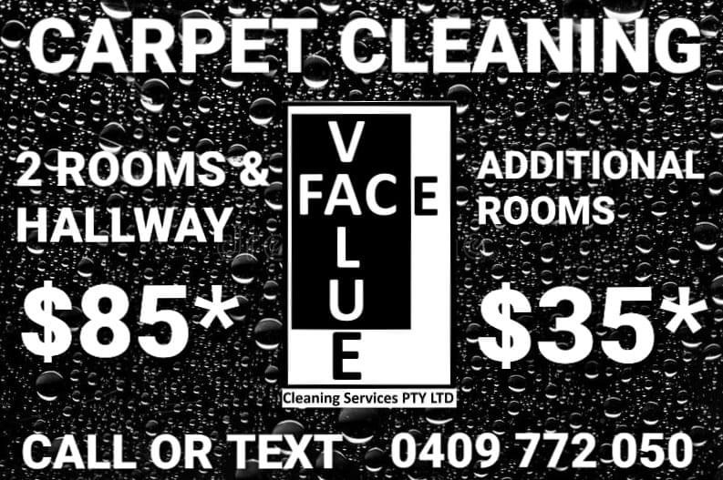 Face Value Cleaning Services Pty Ltd | 34 Enchantress St, Rokeby TAS 7019, Australia | Phone: 0409 772 050