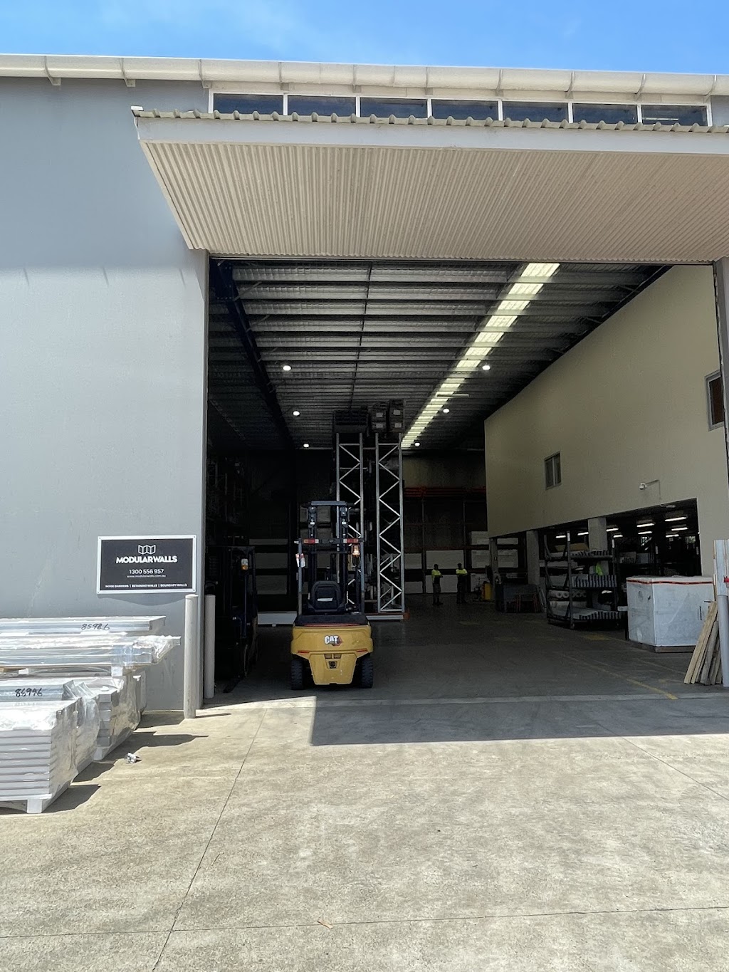 ModularWalls — Kurnell Warehouse | Unit 7/18-28 Sir Joseph Banks Dr, Kurnell NSW 2231, Australia | Phone: 1300 556 957