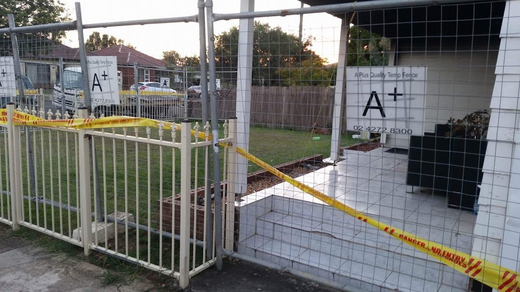 A+ Quality Temp Fence Pty Ltd | 34 Waverley Dr, Unanderra NSW 2526, Australia | Phone: 0431 583 298