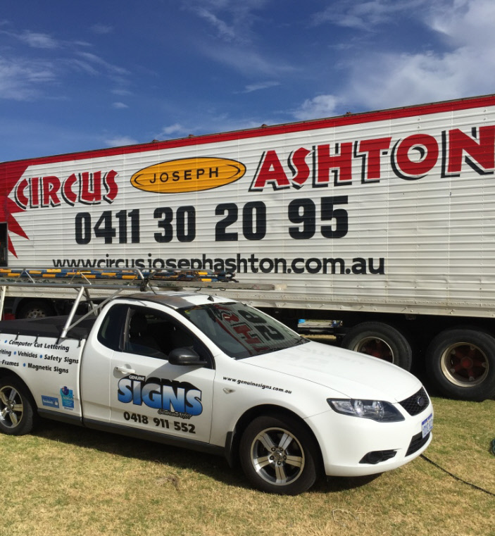 Genuine Signs Signwriter Mandurah | 10 Albion Rd, Madora Bay WA 6210, Australia | Phone: 0418 911 552