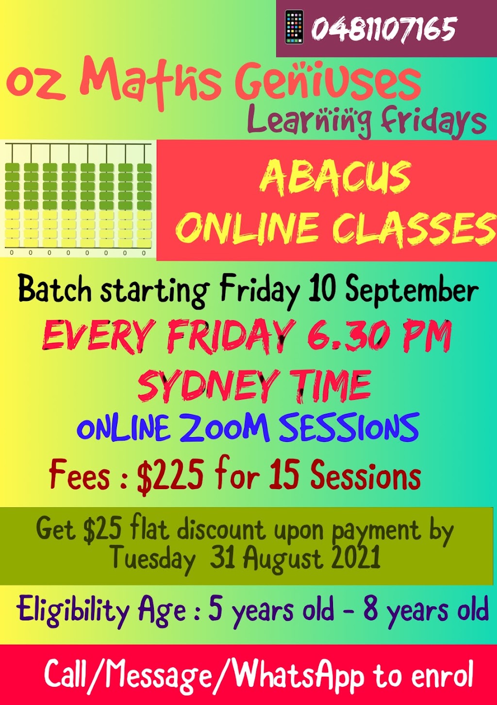 Oz Maths Geniuses | 12 Atticus Glade, Schofields NSW 2762, Australia | Phone: 0481 107 165