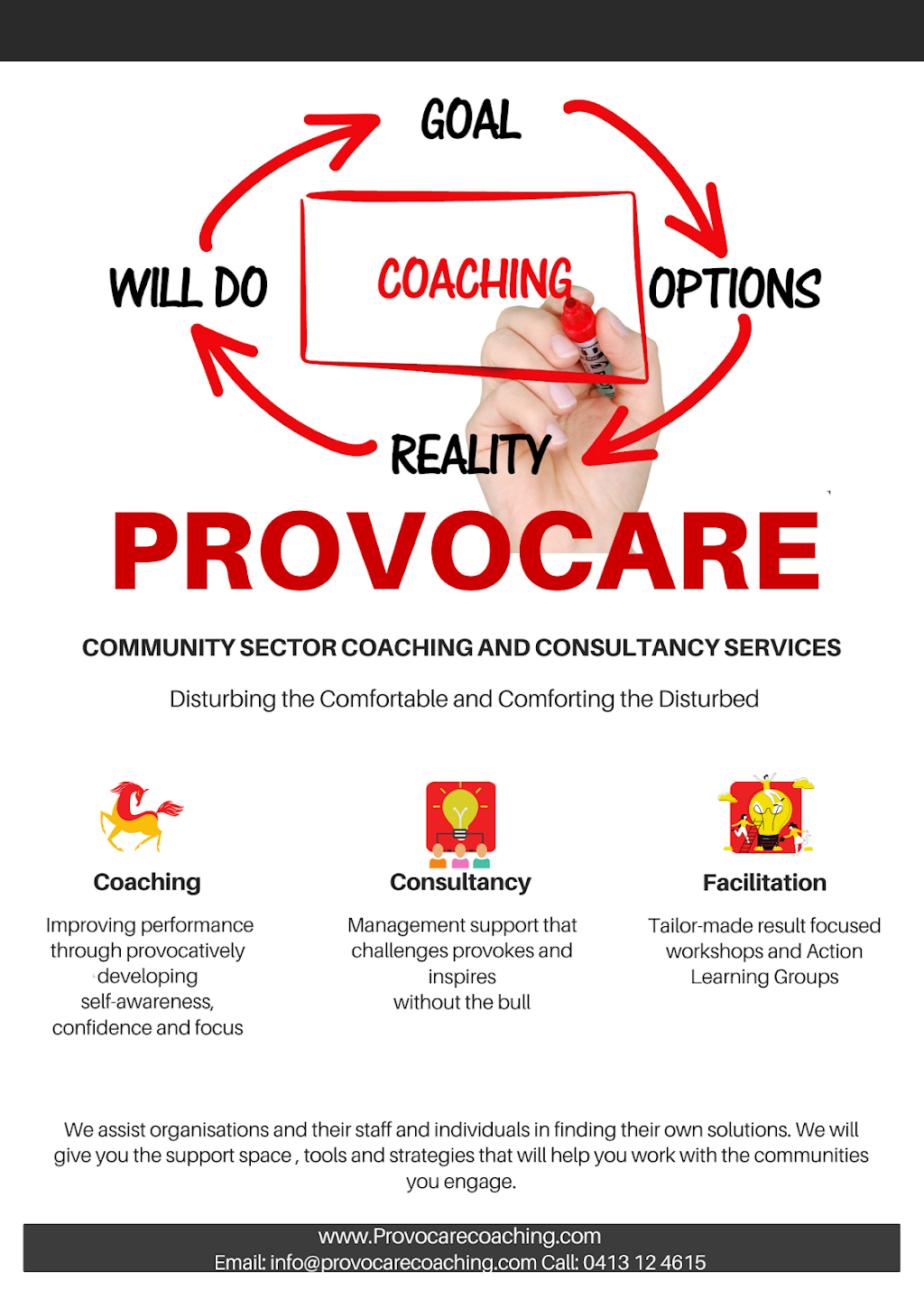 Provocare Coaching |  | 6 Fifth Ave, Katoomba NSW 2780, Australia | 0413124615 OR +61 413 124 615