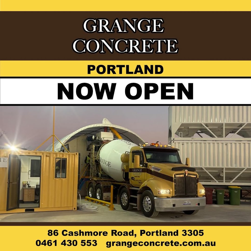 Grange Concrete - Portland | 86 Cashmore Rd, Portland North VIC 3305, Australia | Phone: 0461 430 553