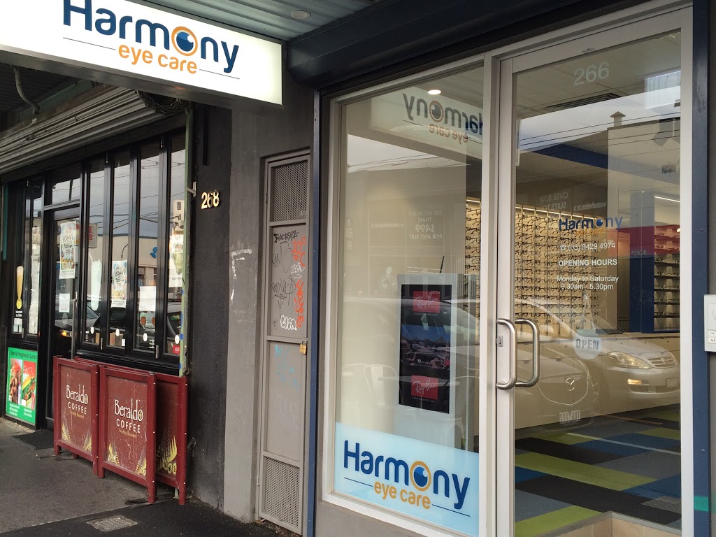 Harmony Eye Care | store | Ground Floor, 266 Victoria Street, Richmond VIC 3121, Australia | 0394294974 OR +61 3 9429 4974