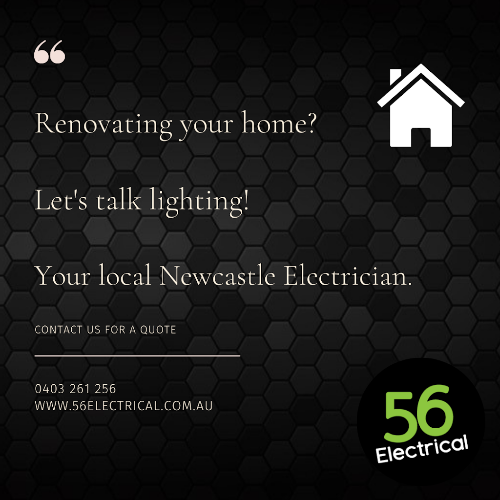 56 Electrical - Newcastle Electrical Contractor | 56 John Darling Ave, Belmont North NSW 2280, Australia | Phone: 0403 261 256