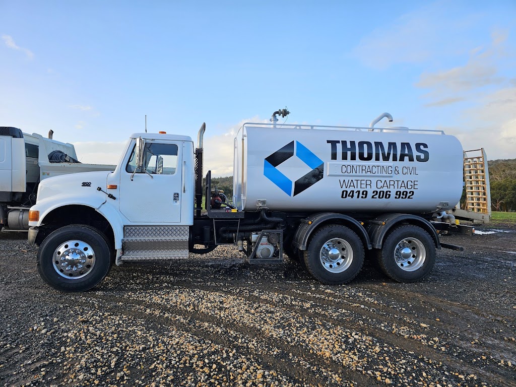 Thomas Contracting & Civil Pty Ltd | 706 Paynes Bridge Rd, Dereel VIC 3352, Australia | Phone: 0419 206 992