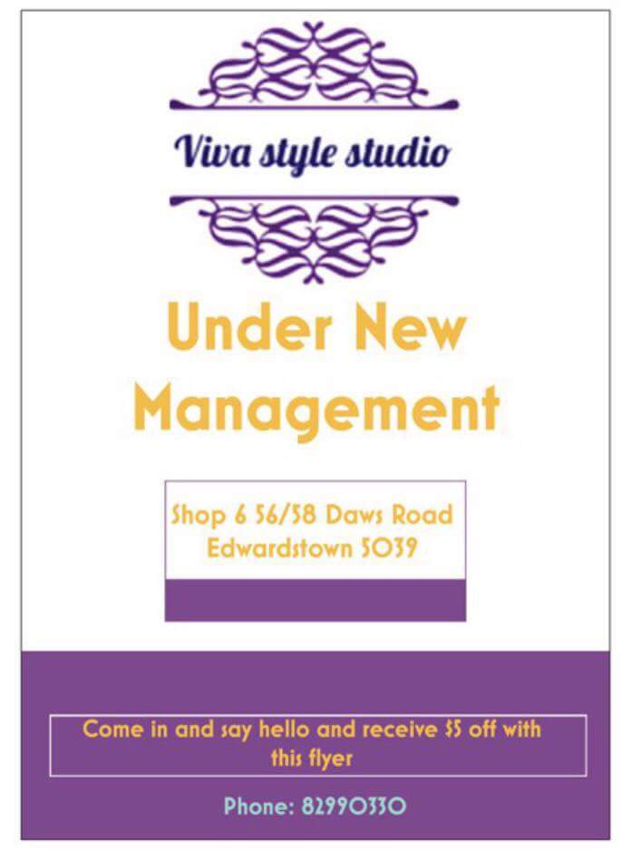 Viva Style Studio | hair care | 56-58 Daws Rd, Edwardstown SA 5039, Australia | 0882990330 OR +61 8 8299 0330