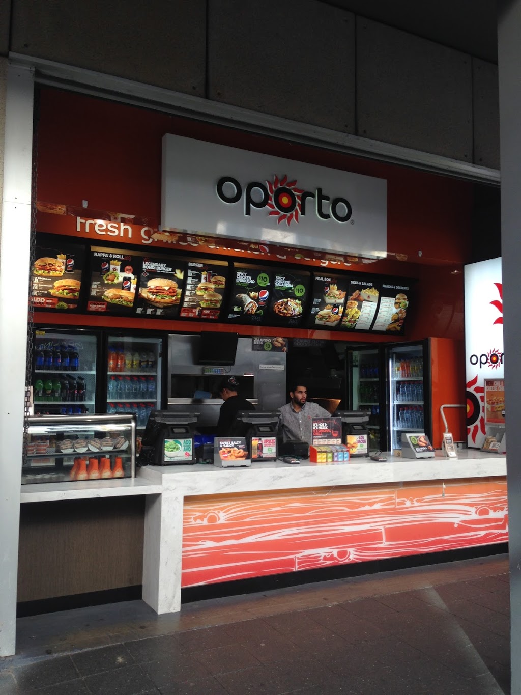Oporto | cafe | Shop 2101B, Entertainment Quarter, 122 Lang Rd, Moore Park NSW 2021, Australia | 0293390388 OR +61 2 9339 0388