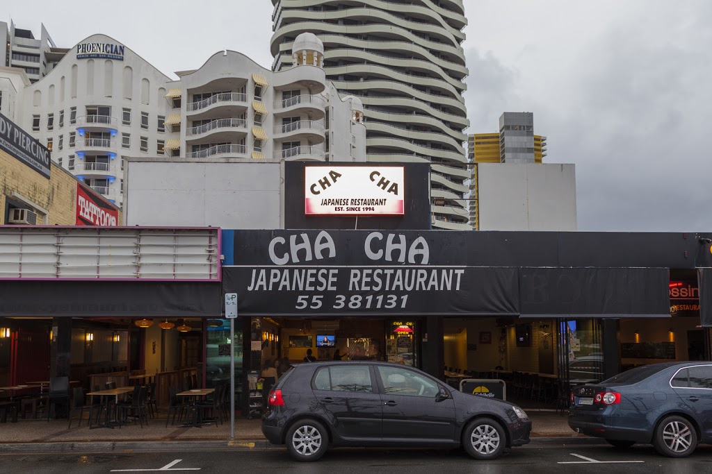 Cha Cha Japanese Restaurant | restaurant | 6/2705 Gold Coast Hwy, Broadbeach QLD 4218, Australia | 0755381131 OR +61 7 5538 1131
