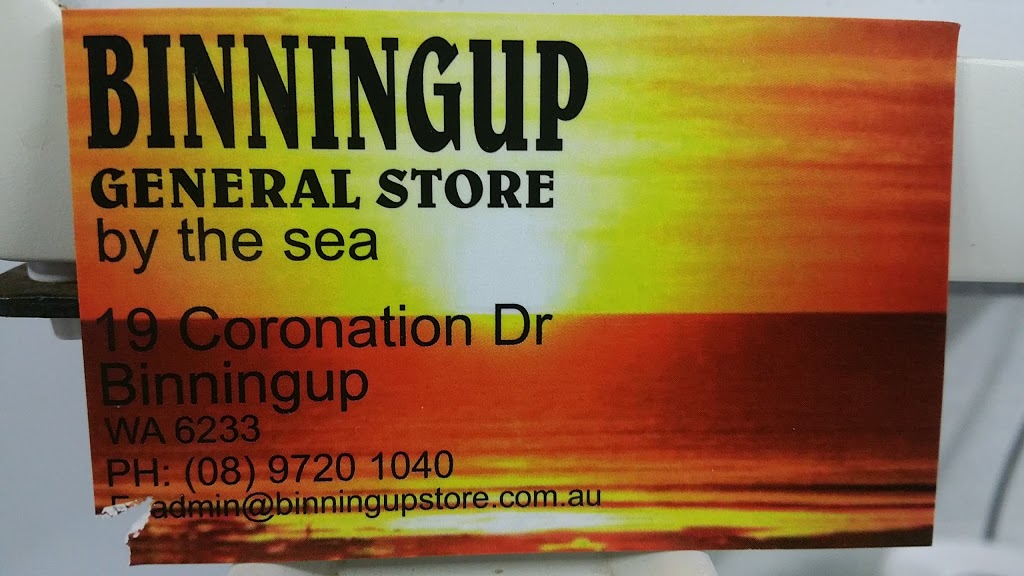 Binningup General Store | store | 21 Coronation Dr, Binningup WA 6233, Australia | 0897201040 OR +61 8 9720 1040