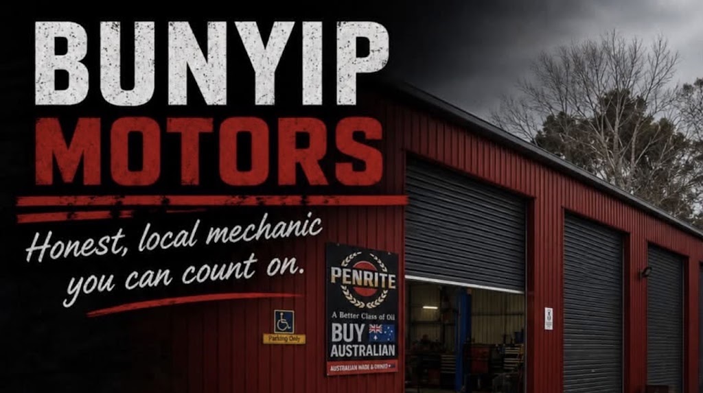 Bunyip Motors | 24 Bunyip-Modella Rd, Bunyip VIC 3815, Australia | Phone: (03) 5629 5398