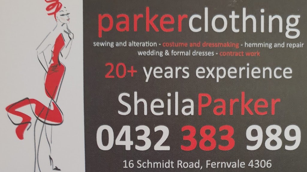 Parker clothing & alterations | 16 Schmidt Rd, Fernvale QLD 4306, Australia | Phone: 0432 383 989