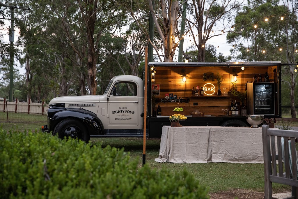 Number Eighty Four | 84b Wilderness Rd, Lovedale NSW 2325, Australia | Phone: 0418 414 317