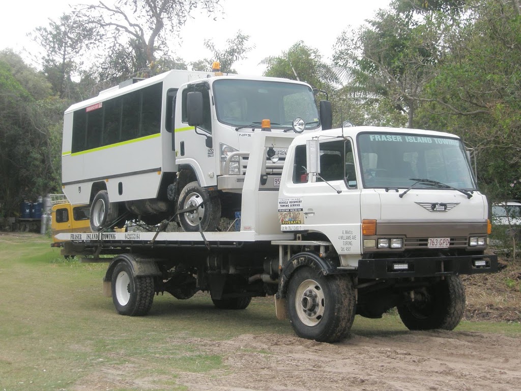 Fraser Island Towing | 4 Williams Ave, Eurong QLD 4581, Australia | Phone: 0428 353 164