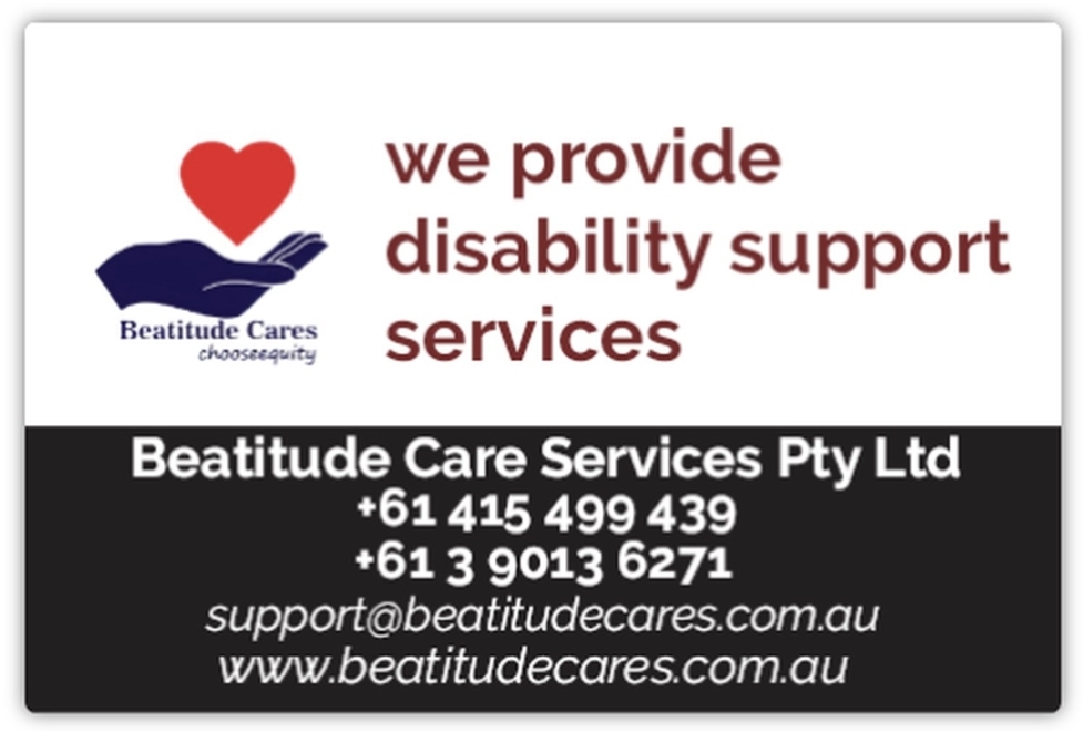 Beatitude Care Services | 16 Valerian St, Melton South VIC 3338, Australia | Phone: (03) 9013 6271