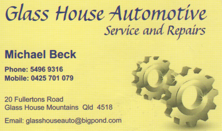 Glass House Automotive Service & Repairs | car repair | 20 Fullertons Rd, Glass House Mountains QLD 4518, Australia | 0425701079 OR +61 425 701 079
