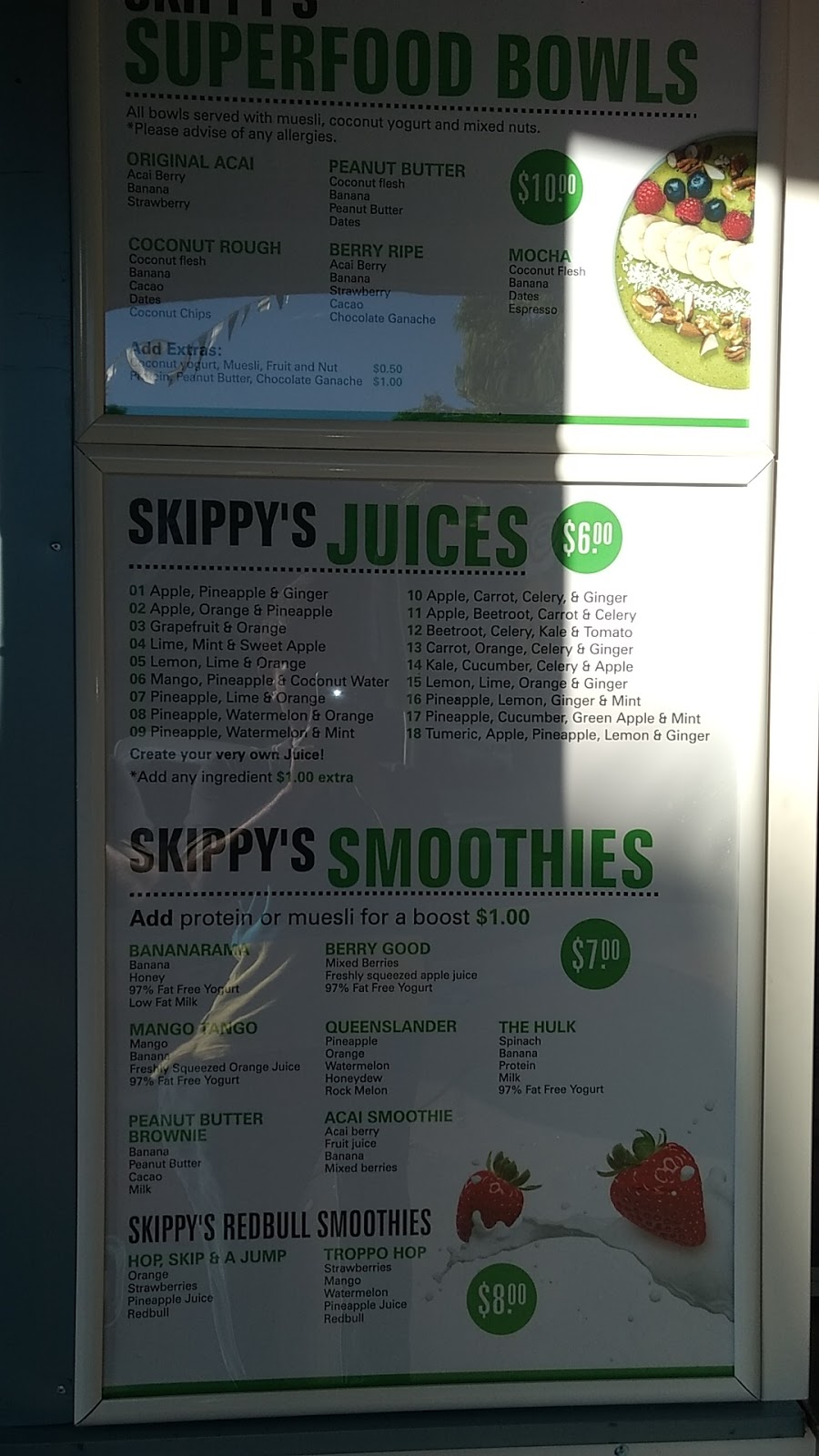 Skippys Fresh Frootz | store | Suite H26, Level 1 Cineplex Building High Street 4165, Victoria Point QLD 4165, Australia