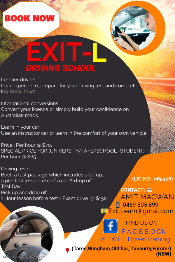 Exit-L | Burri St, Taree NSW 2430, Australia | Phone: 0469 805 899