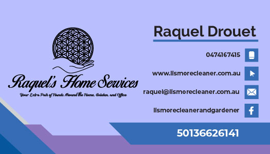 Raquels Home Services | 5 Alphadale Rd, Lindendale NSW 2480, Australia | Phone: 0474 167 415