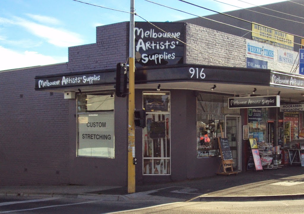 Melbourne Artists Supplies | 916 Nepean Hwy, Hampton East VIC 3188, Australia | Phone: (03) 9553 3663