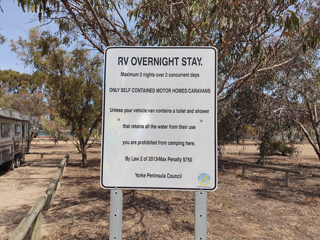 Overnight Caravan Stay. | campground | Ardrossan SA 5571, Australia