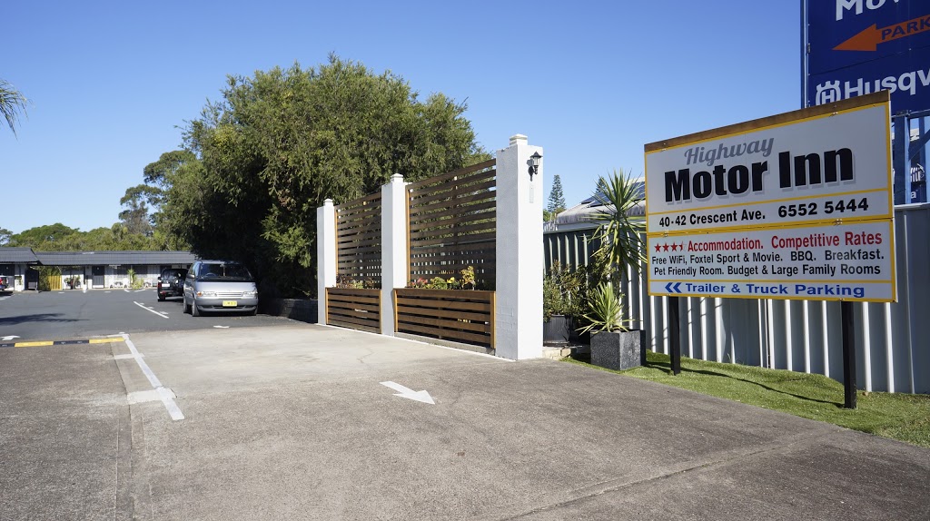 Taree Highway Motor Inn | lodging | 40-42 Crescent Ave, Taree NSW 2430, Australia | 0265525444 OR +61 2 6552 5444