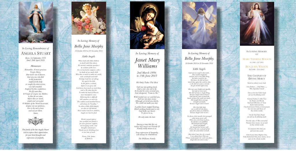 Memorial cards and Funeral stationery | store | 29 Corringle Cl, Helensvale QLD 4212, Australia | 1300305984 OR +61 1300 305 984