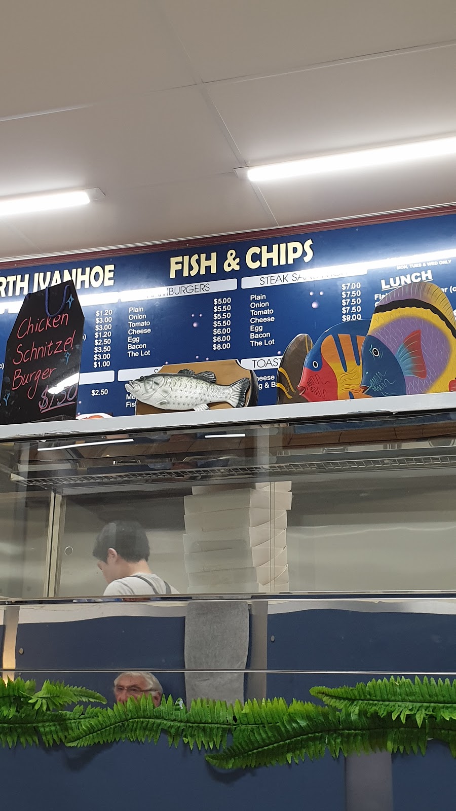 North Ivanhoe Fish & Chips | 232 Waterdale Rd, Ivanhoe VIC 3079, Australia | Phone: (03) 9499 2702