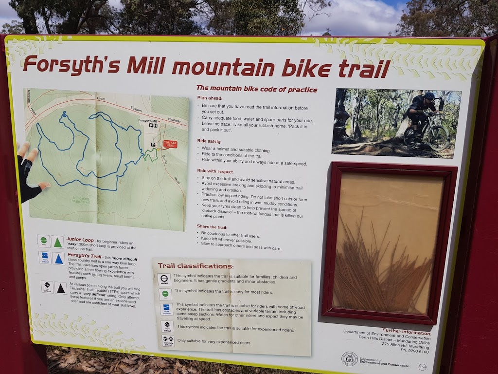 Forsyths Mill, Perth Hills mountain biking |  | Sawyers Valley WA 6074, Australia | 0892950202 OR +61 8 9295 0202