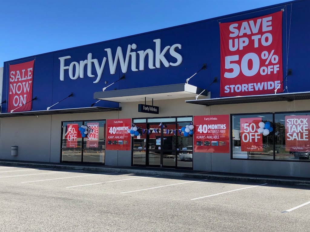 Forty Winks Cockburn | Shop 12, Primewest Cockburn East, 87 Armadale Rd, Jandakot WA 6163, Australia | Phone: (08) 9417 8900