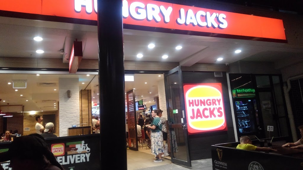 Hungry Jacks Burgers Cavill Avenue | meal delivery | 8 Cavill Ave, Surfers Paradise QLD 4217, Australia | 0755386933 OR +61 7 5538 6933