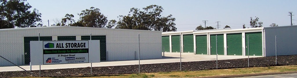 Allstorage Self Storage Warwick | storage | 21/24 Project St, Warwick QLD 4370, Australia | 0746618100 OR +61 7 4661 8100